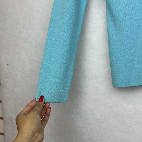 Cache Metal Studded Sweater Long Sleeves Sz L - Picture 3 of 8